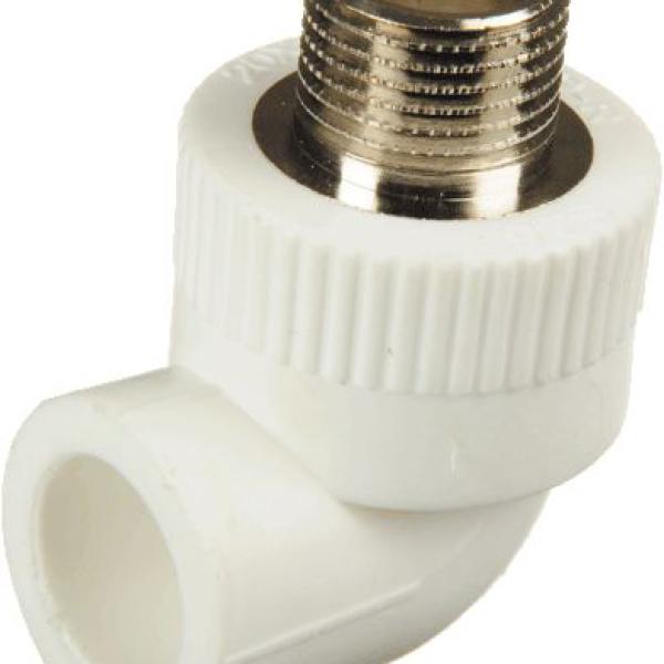 Уголок PP-R 25х3/4" *90гр наружная резьба комбинированный КРОСС 62682