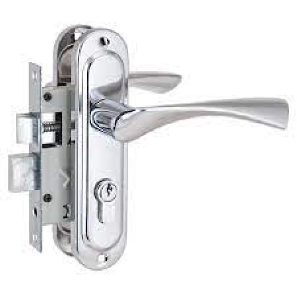 Замок врезной 103/50В вертушка СР (хром) АЛЛЮР "Стандарт" А1083