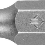 Бита HEX4 25 мм, кованая  ЗУБР 26007-4-25-2