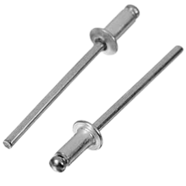 Заклепка 3,2х8 алюм/ст